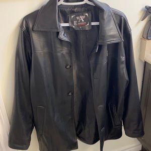 Emporio Armani real leather jacket